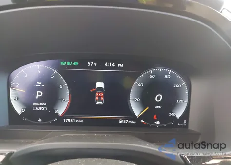 2023 Infiniti Qx60 Luxe Awd z USA, uszkodzony, nr VIN 5N1DL1FS2PC370104